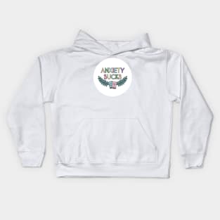 Anxiety Sucks! Kids Hoodie